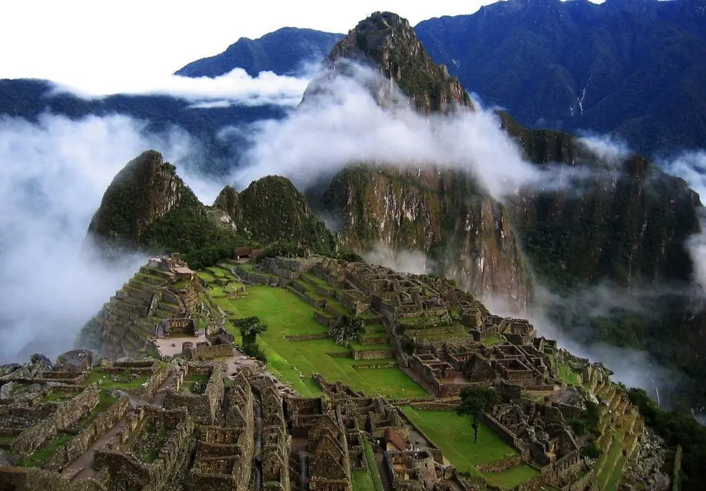 Type of Machu Picchu, Peru