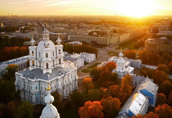 Санкт-Петербург с высоты птиц
