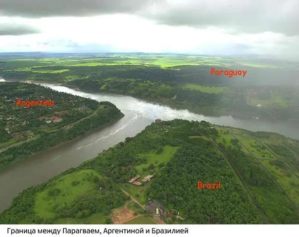 Необычные границы между государствами