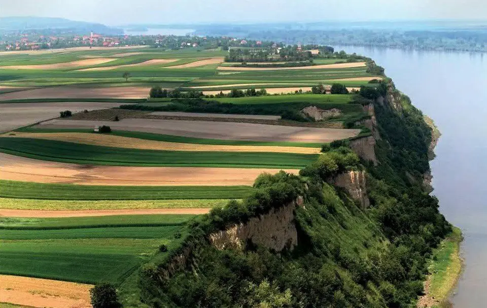 Right bank of the Danube River, Serbia