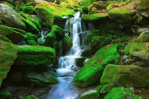 Waterfall in Pyeongchang, Gangwon-do, South Korea