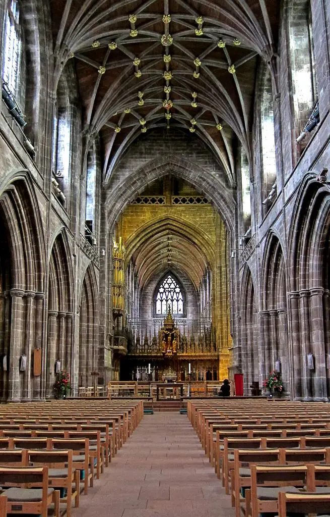 Честерский собор (англ. Chester Cathedral). Честер, в графстве Чешир, Англия