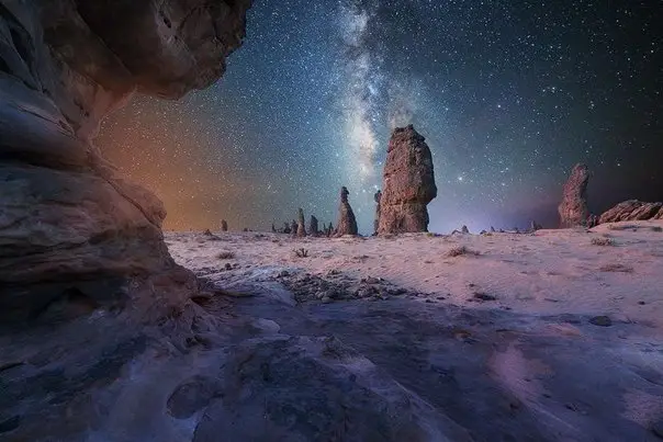 A night in the desert, Saudi Arabia