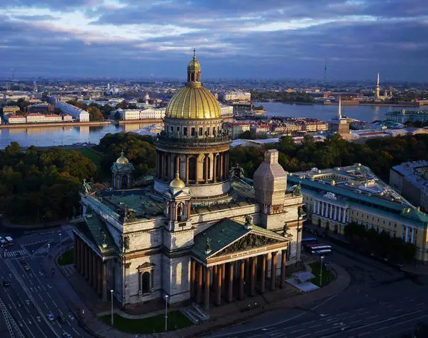 Санкт-Петербург с высоты птиц