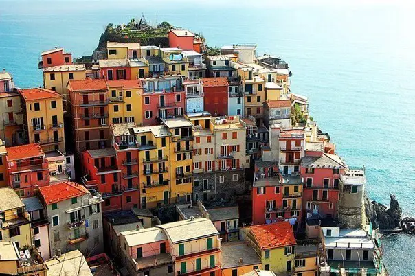 View at home in Cinque Terre, Italy