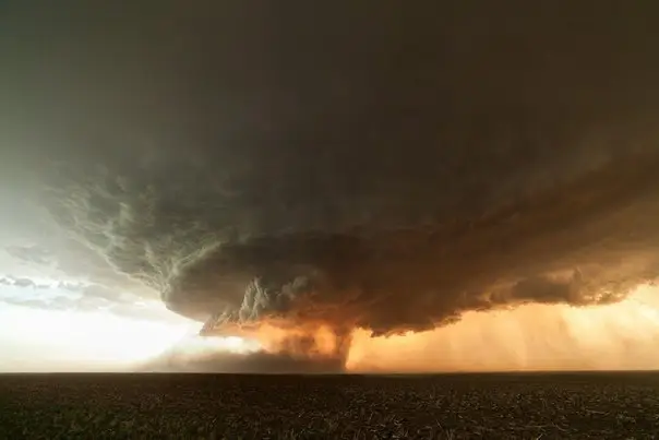 Tornado in Texas, United States