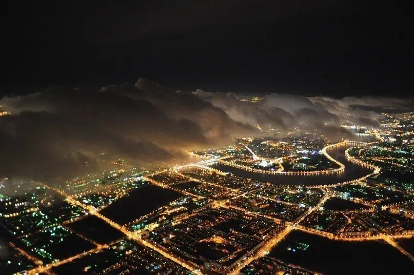 Ночной Санкт-Петербург, Россия