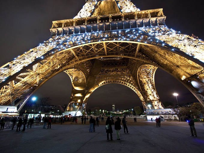 Франция,Париж.Эйфелева башня