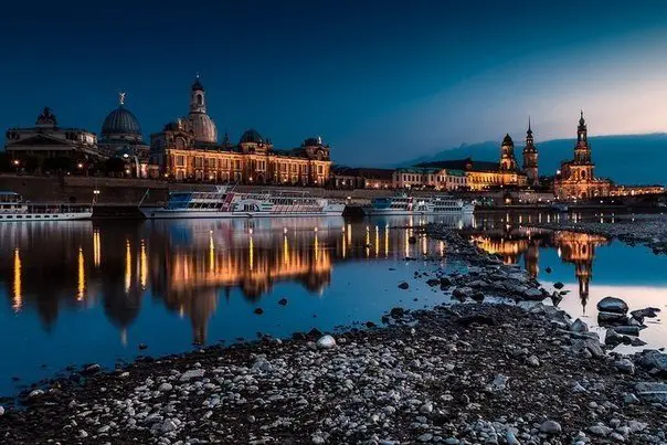 Night Dresden, Germany