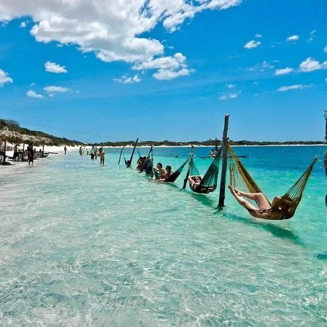 Beach in Gigóca de Jericoacoara, Brazil