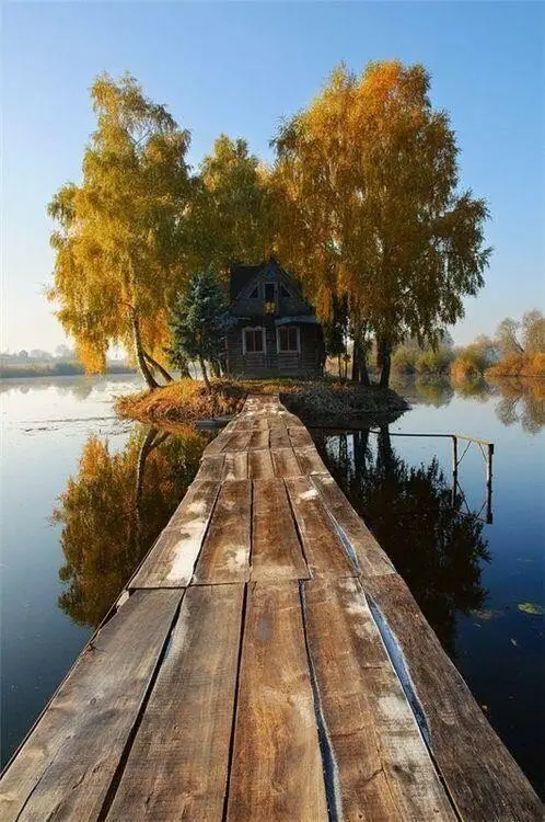 Small house on the island, Finland