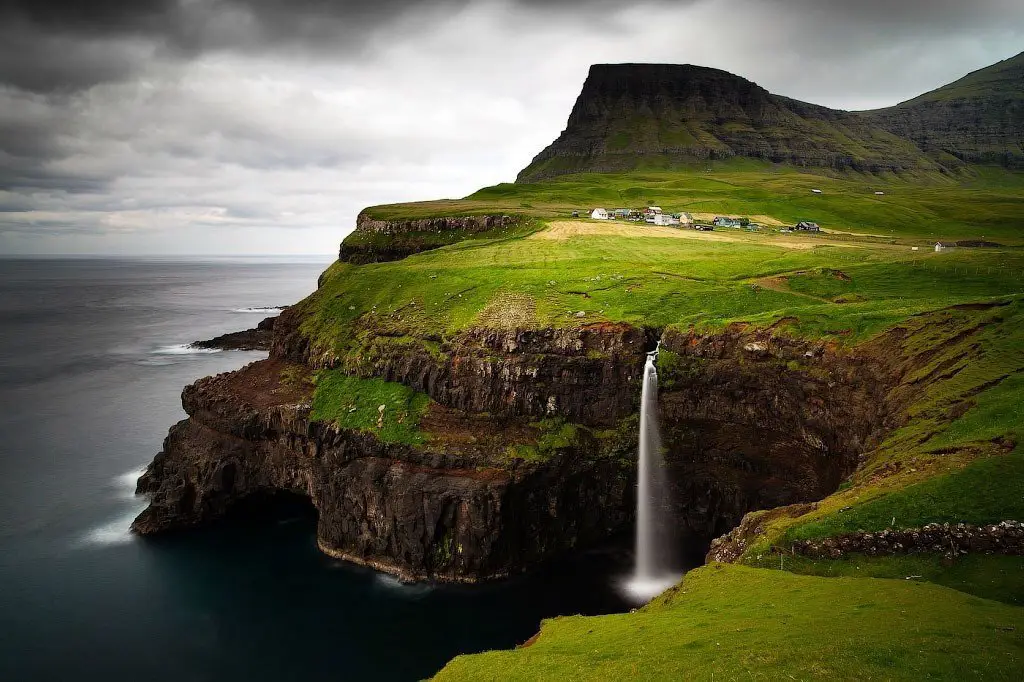 A village in the Faroe Islands