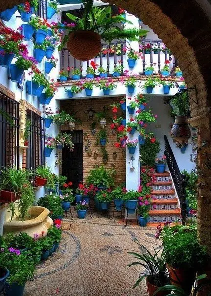 Flower Festival in Cordoba, Spain