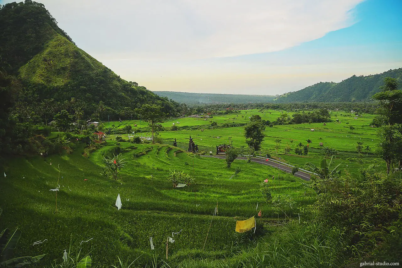 Incredibly beautiful place on the Earth - about. Bali, Indonesia