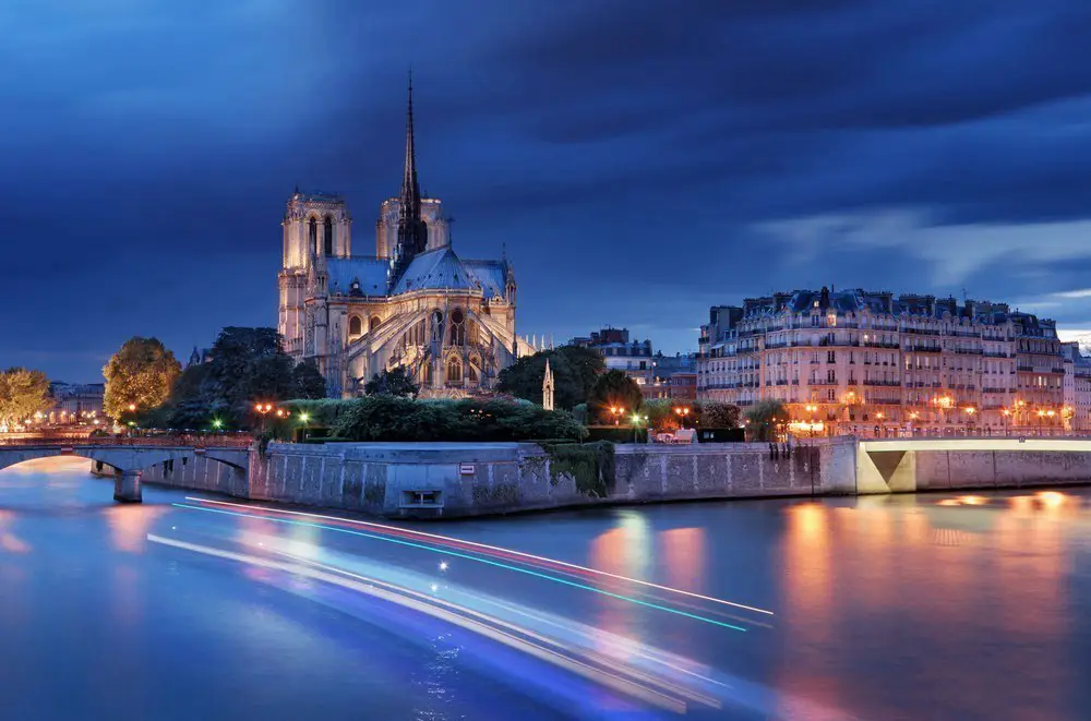 Evening Paris, France