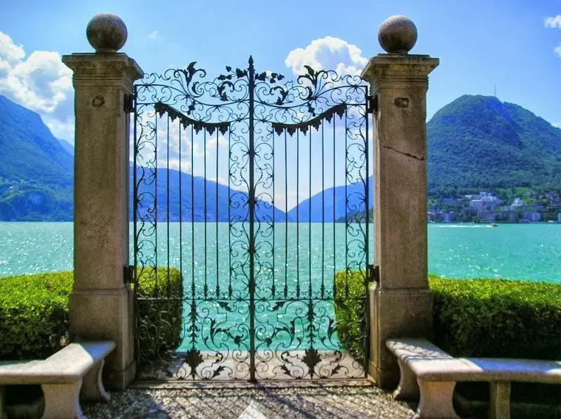 Gate to the fairy tale, Lake Como, Italy