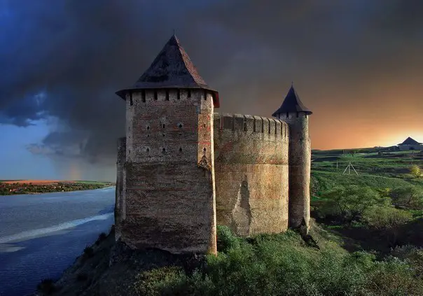Castle in Hotin, Ukraine