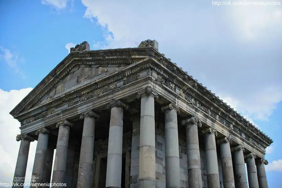 Pagan Temple of Garni 1 in. AD Armenia