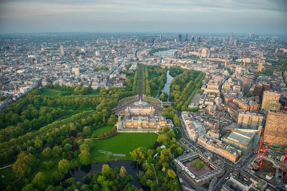 London from the height