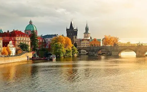 Осень в Праге, Чехия