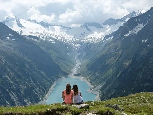 Lake Schleges, Austria