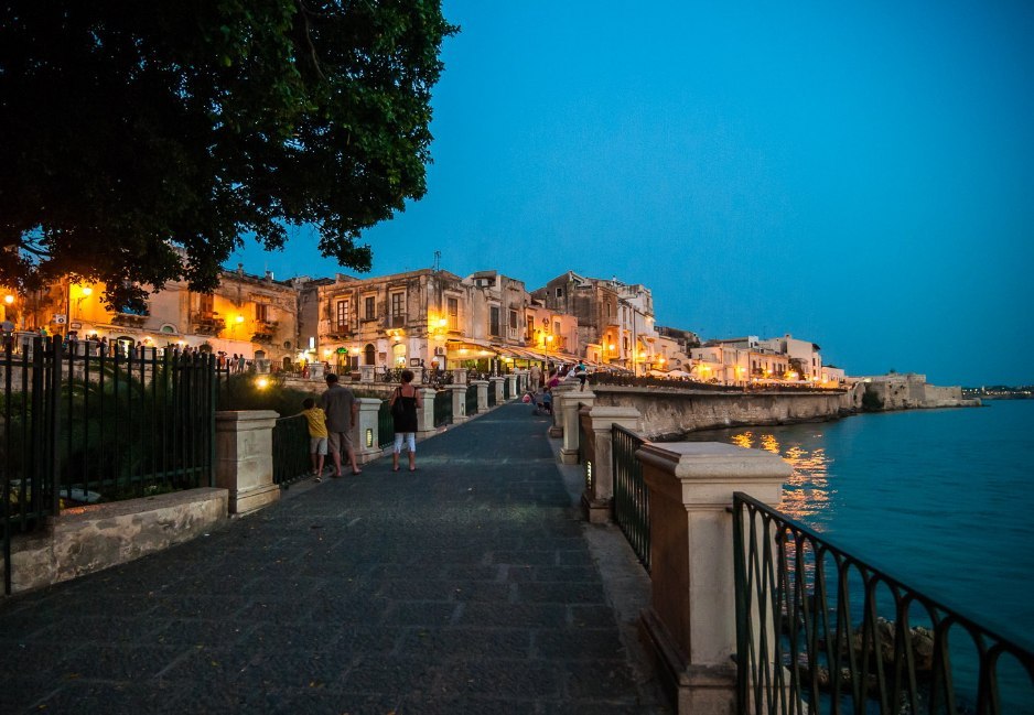 Вечерняя Сицилия, Италия