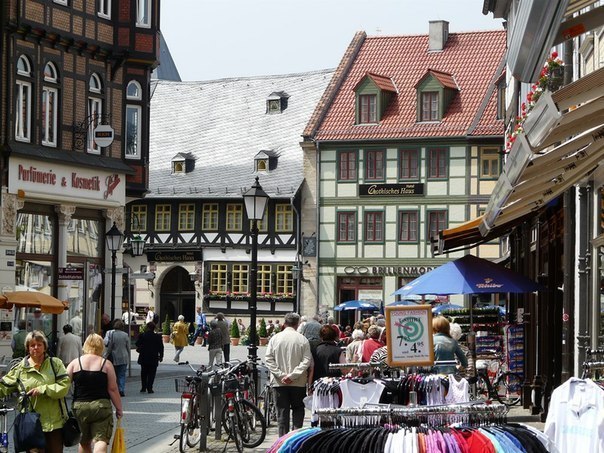 Wernigerode is a fairy-tale city. Northern Germany