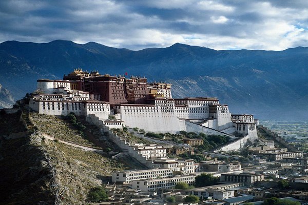 Palau Palace, Dalai-lamy Residence. Lhasa (Tibet)