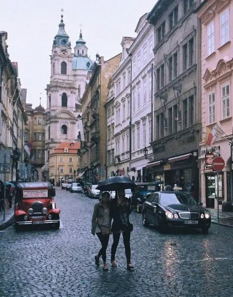 Осень в Праге