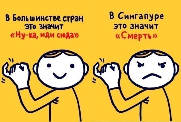 Что означают жесты в разных странах?. Если вы отправляетесь за границу и не знаете языка посещаемой вами страны, то на помощь приходит язык жестов. Однако один и тот же жест может быть безобидным в одной стране, а в другой - считаться неуважительным и даж