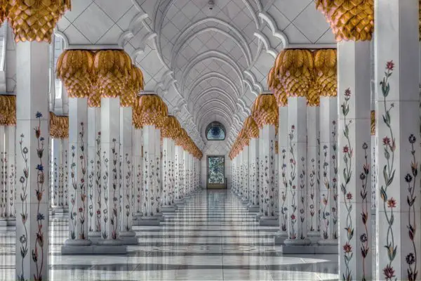 Белая мечеть шейха Зайда, ОАЭ