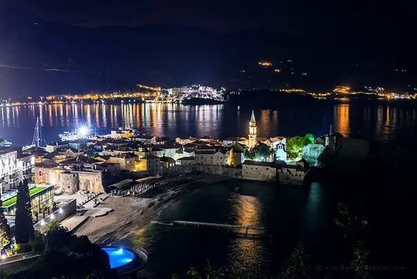 European romance: a photo-shoot over Budva