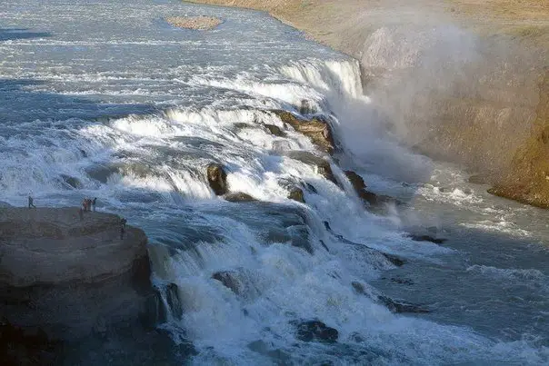 One of the most beautiful places not only in Iceland, but in the world is the Güdfoss waterfall