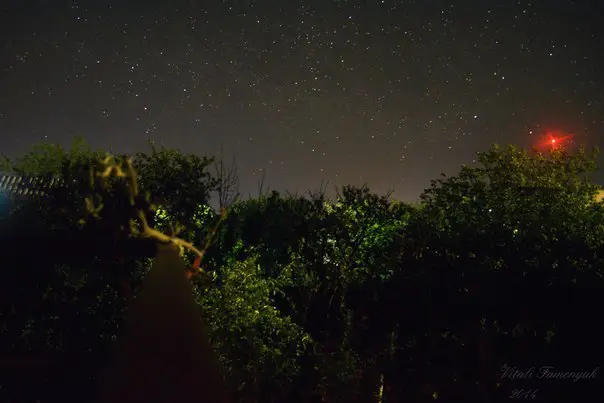 Night near Odessa