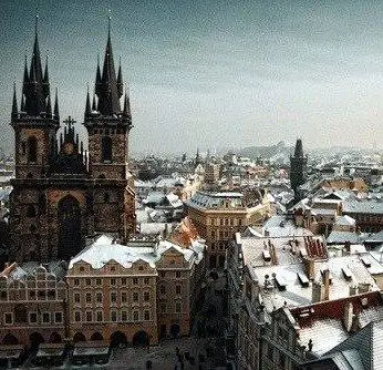 Winter Prague, Czech Republic