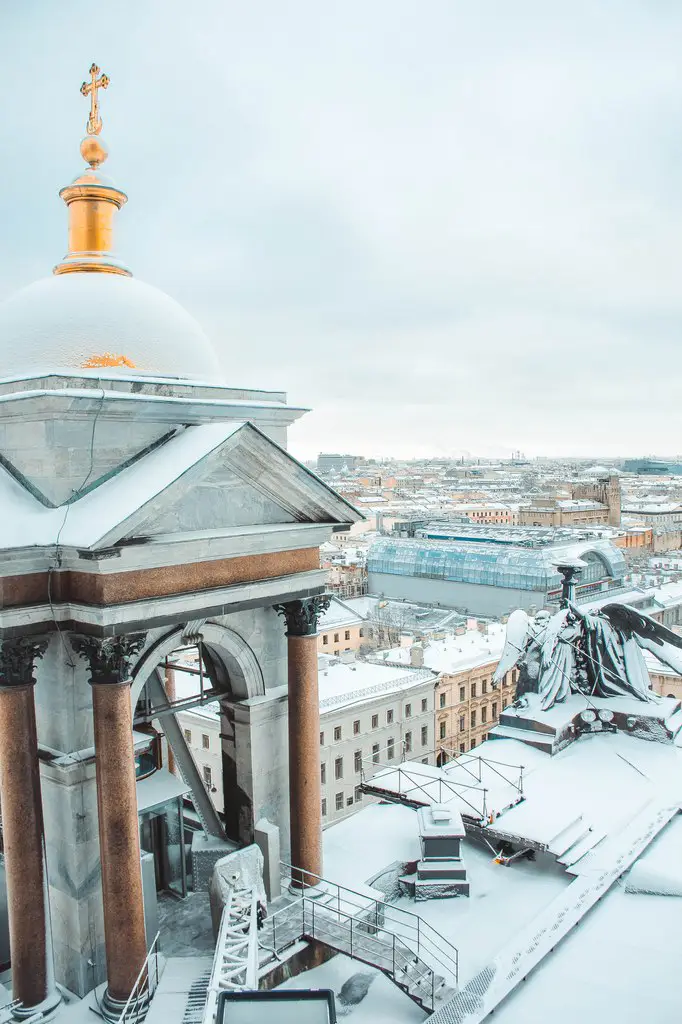 Зимний Петербург
