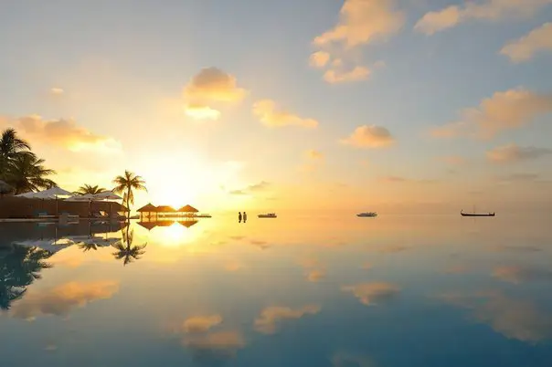 When the heavens merge with the ocean ... Maldives