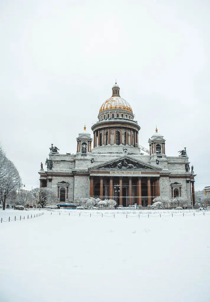 Зимний Петербург
