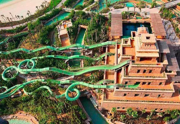 Steep water slides from around the world