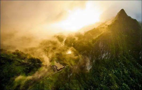 Hawaii from a height