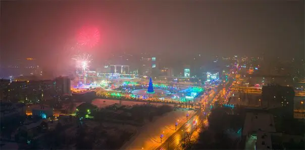 Пермь в Новый Год