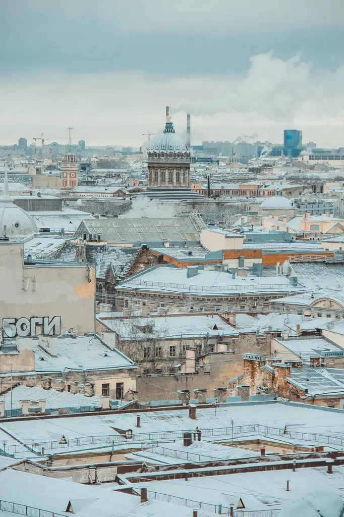 Зимний Петербург