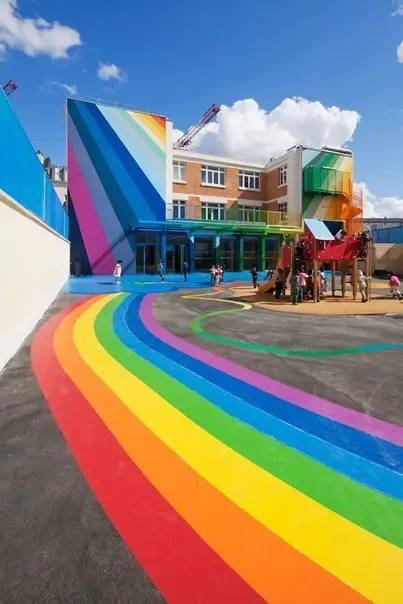 The most colorful buildings found all over the world