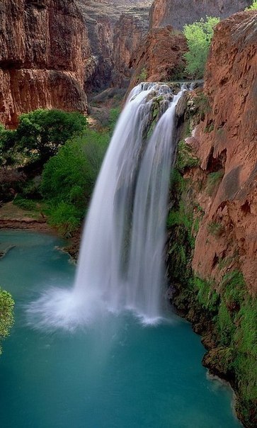 Водопад Хавасу-Фолс, Гранд-Каньон, Аризона
