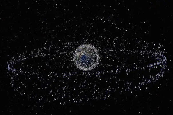 Photo of the day: all orbital satellites of the Earth in one image