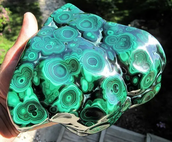 Collection of beautiful rare minerals and stones