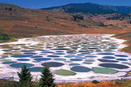 Озеро Клилук (Kliluk, the Spotted Lake), Канада