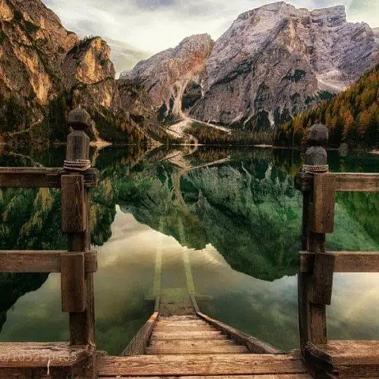 Озеро Брайес, Италия