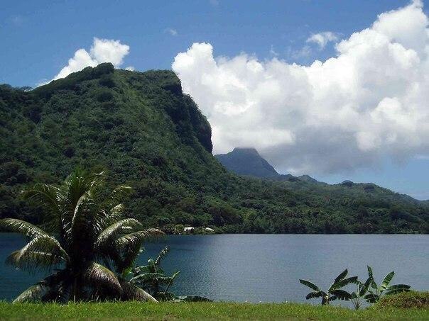 Красоты острова Таити в Тихом океане