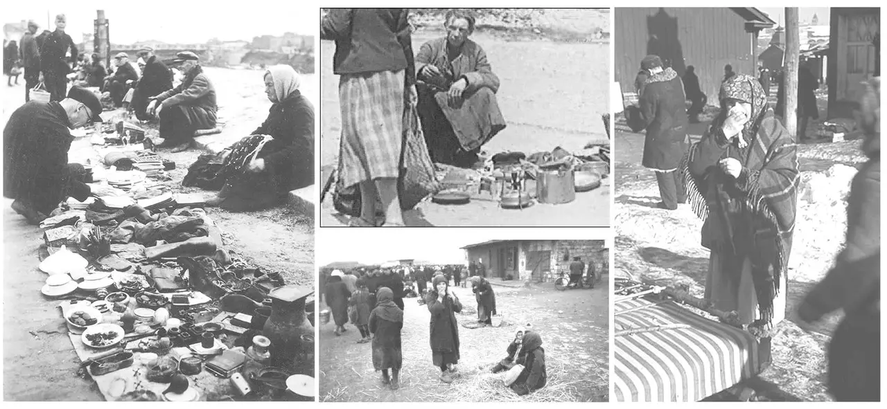 [club53611948|Благбаз в годы оккупации]. 24 октября 1941 года Красная Армия сдала Харьков, предварительно лишив город электричества и разрушив системы водоснабжения и канализации. Исполнительная хозяйственная власть и ответственность за решение многочисле